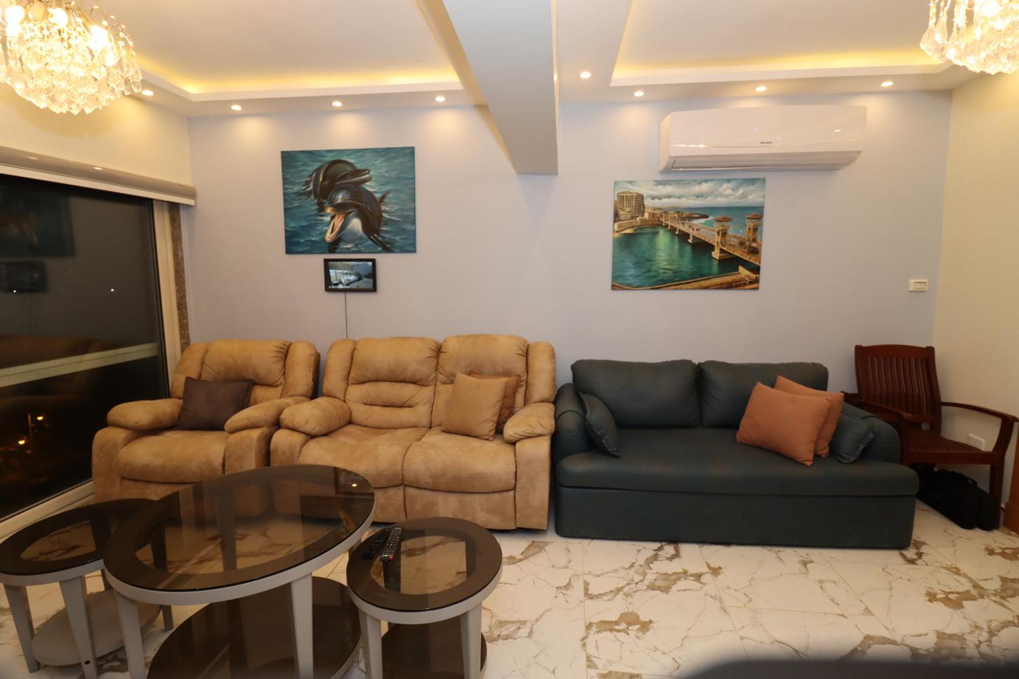 Beach Luxury Mamoura Private Beach İskenderiye Dış mekan fotoğraf