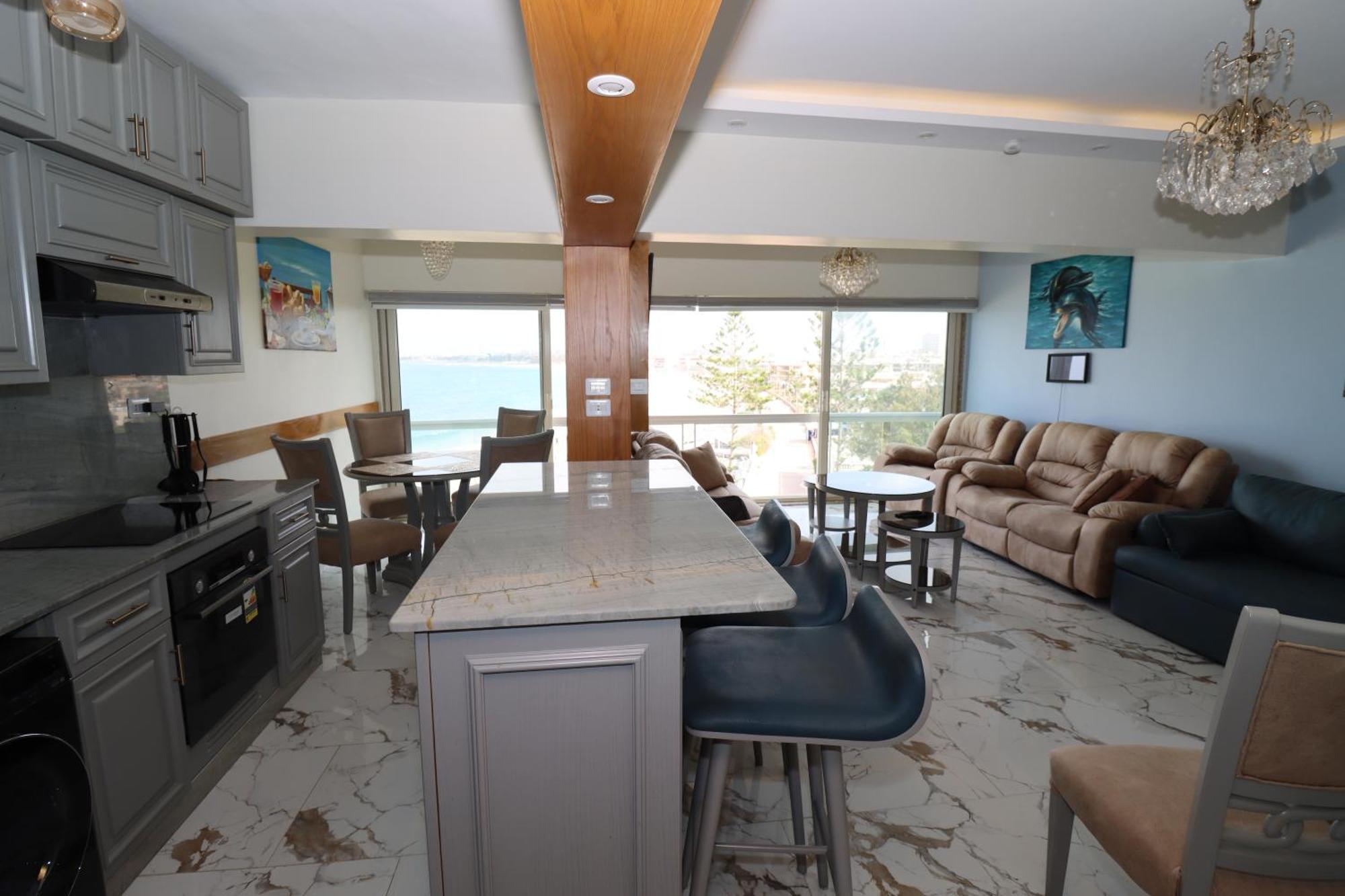 Beach Luxury Mamoura Private Beach İskenderiye Dış mekan fotoğraf
