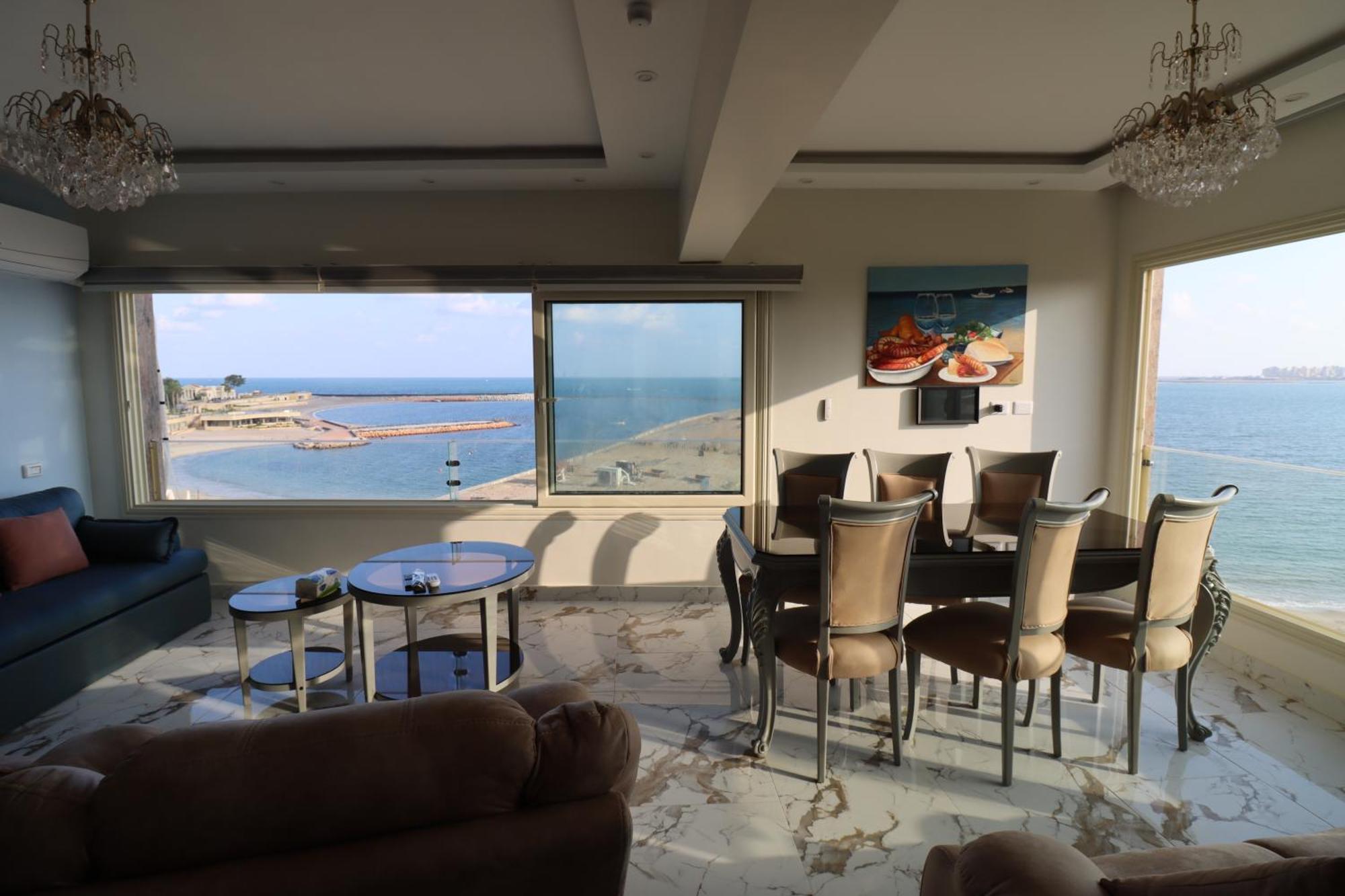 Beach Luxury Mamoura Private Beach İskenderiye Dış mekan fotoğraf